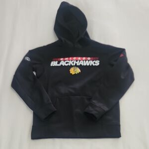 Fanatics Black NHL Authentic Pro Blackhawks Hoodie